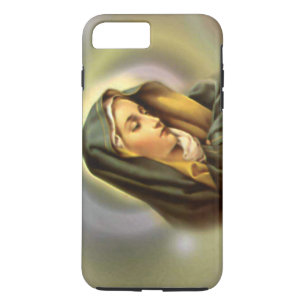 Coque iPhone 7 Plus Sainte Vierge Marie en prière