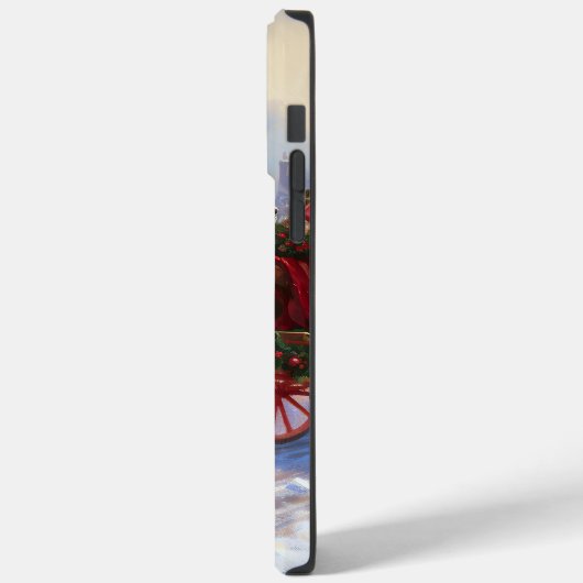 Coques Case-Mate iPhone Saison de Noël Cocker Spaniel (Verso / Gauche)