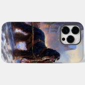 Coques Case-Mate iPhone Saison de Noël Cocker Spaniel (Verso (horizontal))
