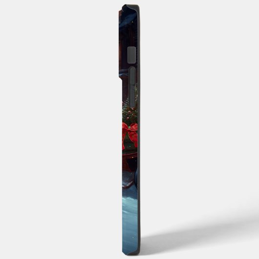 Coques Case-Mate iPhone Saison de Noël de Vizsla (Verso / Gauche)