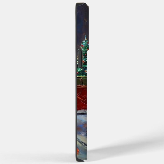 Coques Case-Mate iPhone Saison de Noël du Terrier écossais (Verso / Droite)