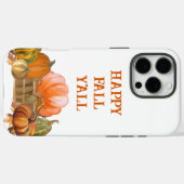 Coques Case-Mate iPhone Saison de Thanksgiving Citrouille automne Floral C (Verso (horizontal))