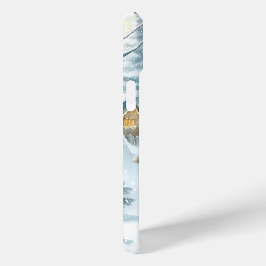 Coques Case-Mate iPhone Saison Noël / hiver Snowman (Verso / Droite)