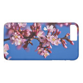Coques Case-Mate iPhone Sakura Cerry Blossoms Touché Bleu (Dos (Horizontal))