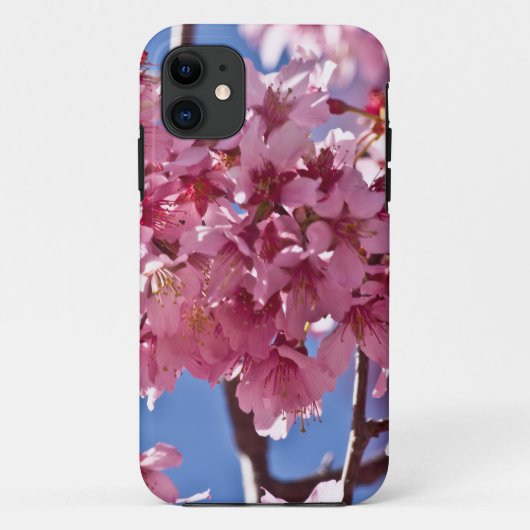 Coques Case-Mate iPhone Sakura Cherry Blossoms Red Stars (Dos)