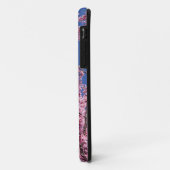 Coques Case-Mate iPhone Sakura Cherry Fleurit Dans Le Bleu (Dos/Gauche)