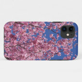 Coques Case-Mate iPhone Sakura Cherry Fleurit Dans Le Bleu (Dos (Horizontal))