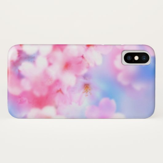Coques Case-Mate iPhone Sakura fleurit couverture de l'iPhone X (Dos (Horizontal))