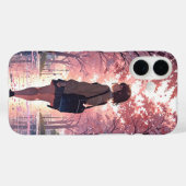 Coques Case-Mate iPhone Sakura Rain Walk (Verso (horizontal))