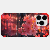 Coques Case-Mate iPhone Sakura Rose Fleurit Sur L'Eau | Serene Spring Nat (Verso (horizontal))