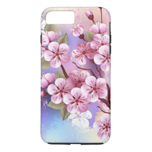 Case-Mate iPhone Case Sakura rose sur la peinture Arrière - plan