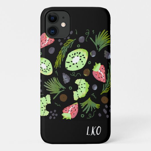 Coques Case-Mate iPhone Salade de fruits Kiwi Pastèque Illustration de ver (Dos)
