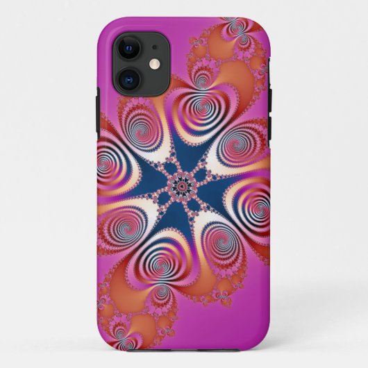 Coques Case-Mate iPhone Salamander - Art Fractal (Dos)
