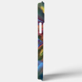 Coques Case-Mate iPhone Salissure virtuelle sur fleur kaléidoscope feu ora (Verso / Droite)