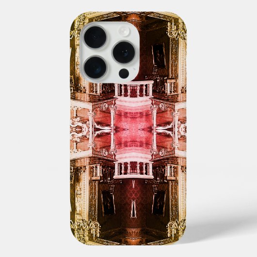 Coques Case-Mate iPhone Salle York du palais du Prince de Monaco vintage (Verso)