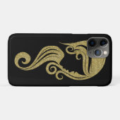 Coques Case-Mate iPhone Salon de beauté et de coiffure Chic Gold Glitter B (Dos (Horizontal))