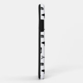 Coques Case-Mate iPhone Salon et coiffeur Motif COULEUR PERSONNALISÉE (Dos/Droite)