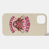 Coques Case-Mate iPhone Salut Saint-Valentin Vache Coquette Amour de la Sa (Verso (horizontal))