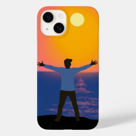 Coques Case-Mate iPhone Salutation au soleil (Verso)