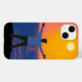 Coques Case-Mate iPhone Salutation au soleil (Verso (horizontal))