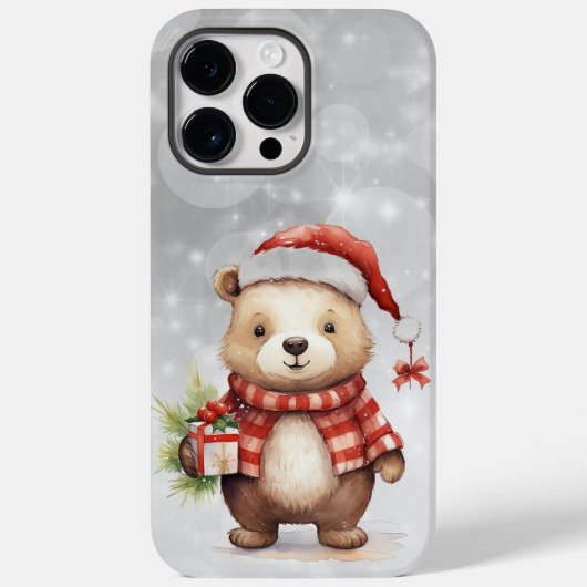 Coques Case-Mate iPhone Salutation de Noël (Verso)