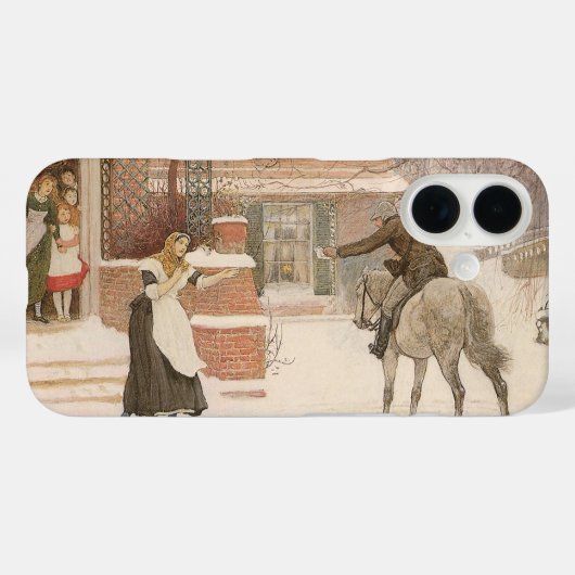 Coques Case-Mate iPhone Salutation du facteur par Robert Walker Macbeth (Verso (horizontal))
