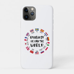 Case-Mate iPhone Case Salutations autour du monde, Bonjour dans toutes l