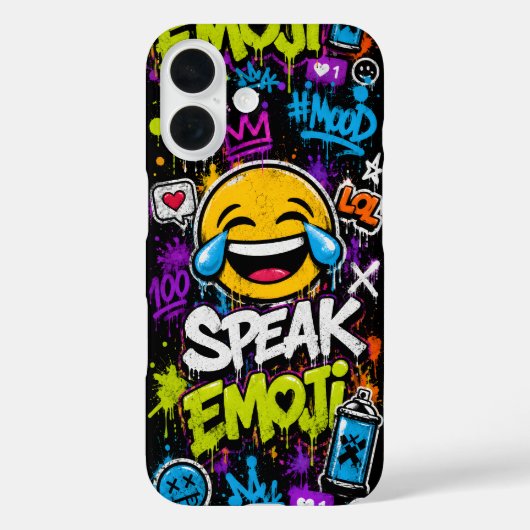 Coques Case-Mate iPhone Salutations d'Emoji Land Coques pour iPhone 16 (Verso)