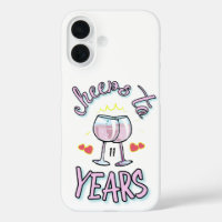 Salutations jusqu'à 11 ans mariage anniversaire ch