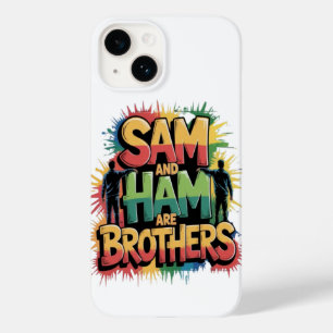 Coque Pour iPhone 14 Sam & Ham sont frères