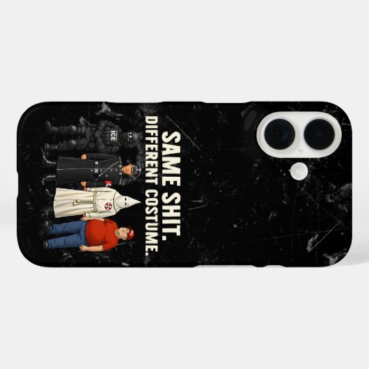 Coques Case-Mate iPhone Same Different Costume (Verso (horizontal))