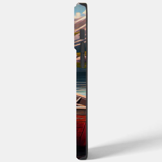 Coques Case-Mate iPhone Samoyé sur une pagaie : une aventure Pittoresque (Verso / Gauche)