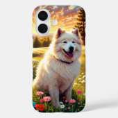 Coques Case-Mate iPhone Samoyed by Lake (Verso)