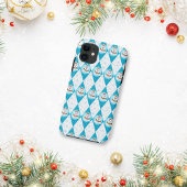 Coques Case-Mate iPhone Samoyed Winter Holiday Diamond Motif
