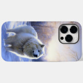 Coques Case-Mate iPhone Samoyède Qu'il neige Noël (Verso (horizontal))