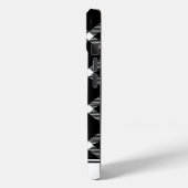 Coques Case-Mate iPhone Samsung personnalisé noir et blanc (Verso / Gauche)