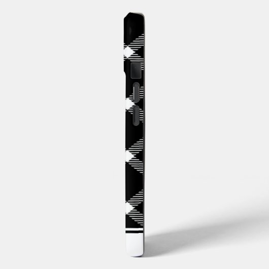 Coques Case-Mate iPhone Samsung personnalisé noir et blanc (Verso / Gauche)