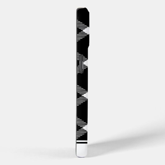 Coques Case-Mate iPhone Samsung personnalisé noir et blanc (Verso / Droite)