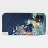 Coques Case-Mate iPhone Samurai pour calmer les mers rugueuses, Yoshitoshi (Dos (Horizontal))