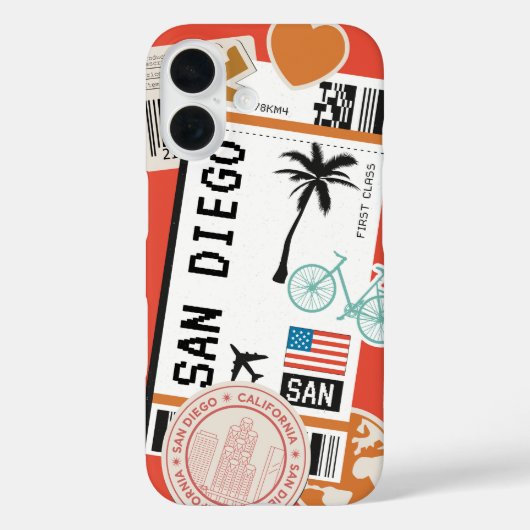 Coques Case-Mate iPhone San Diego (Verso)