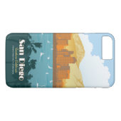 Coques Case-Mate iPhone San Diego, CA (Dos (Horizontal))