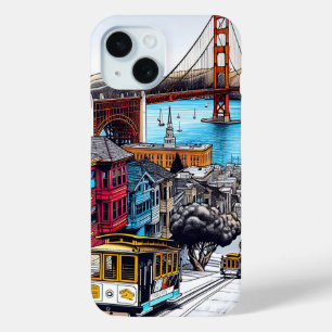 Coque Pour iPhone 15 San Francisco, Californie
