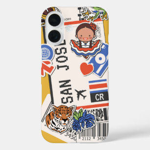 Coques iPhone 16 San José Boarding Pass - Costa Rica Culture Voyage