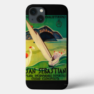 iPhone 13 Case San Sebastian Vintage PosterEurope