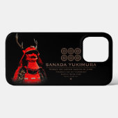 Coques Case-Mate iPhone SANADA YUKIMURA (Red ver.) (Verso (horizontal))