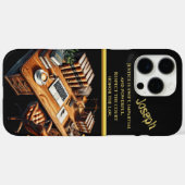 Coques Case-Mate iPhone Sanctuaire de la sagesse juridique (Verso (horizontal))