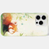 Coques Case-Mate iPhone Sanctuaire de Panda Rouge (Verso (horizontal))