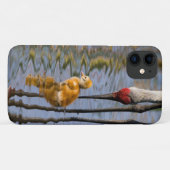 Coques Case-Mate iPhone Sandhill crane mignonne bébé oiseau (Dos (Horizontal))