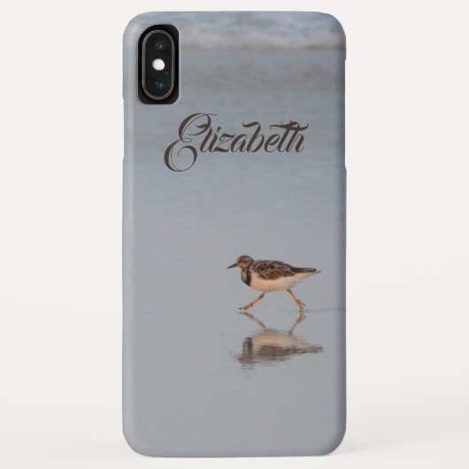Coques Case-Mate iPhone Sandpiper Beach Photo Personnalisée Ajouter Votre (Dos)
