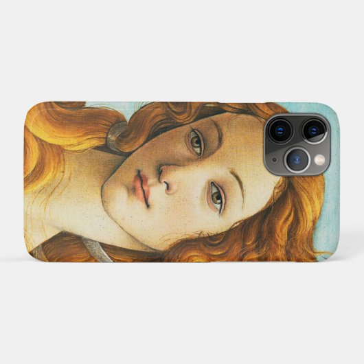 Coques Case-Mate iPhone Sandro Botticelli La naissance de Vénus Visage Dét (Dos (Horizontal))